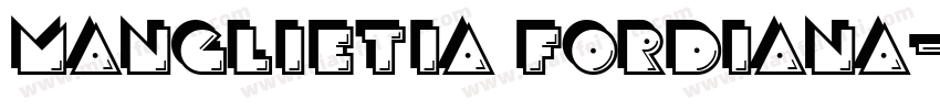 Manglietia fordiana字体转换
